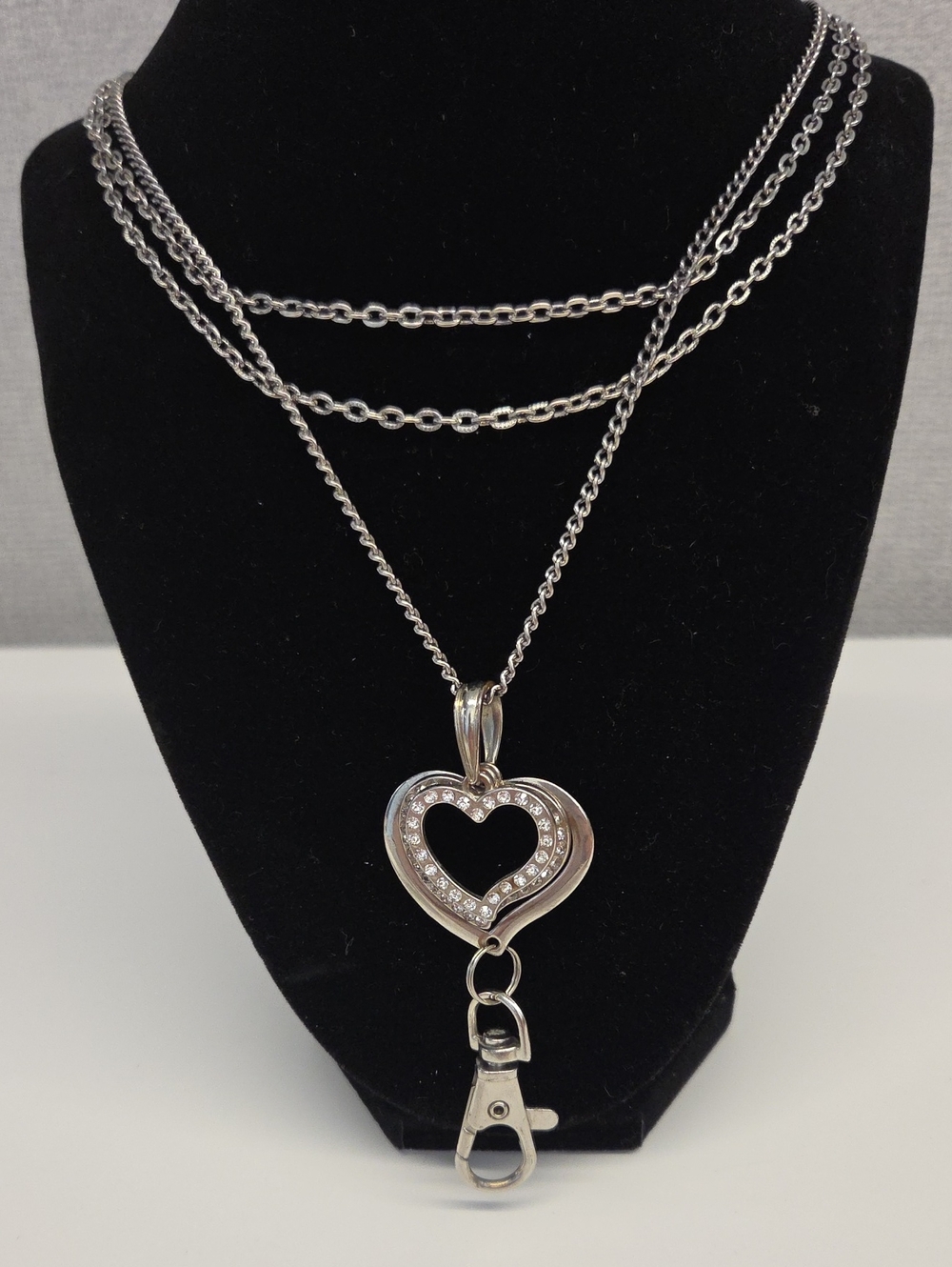 SILVERTINE FANCY LANYARD NECKLACE